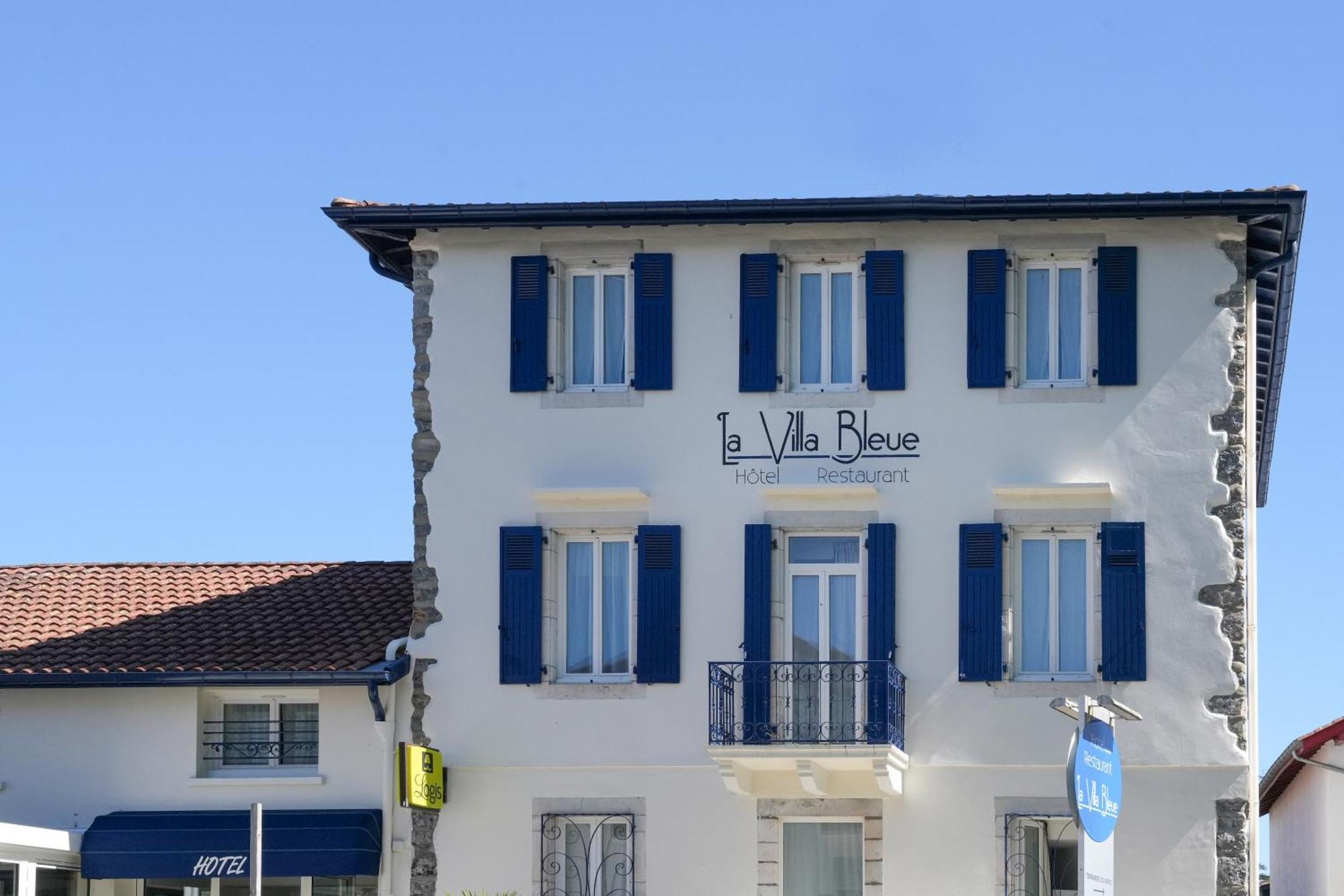 Logis Hotel & Restaurant La Villa Bleue Cambo-les-Bains Buitenkant foto